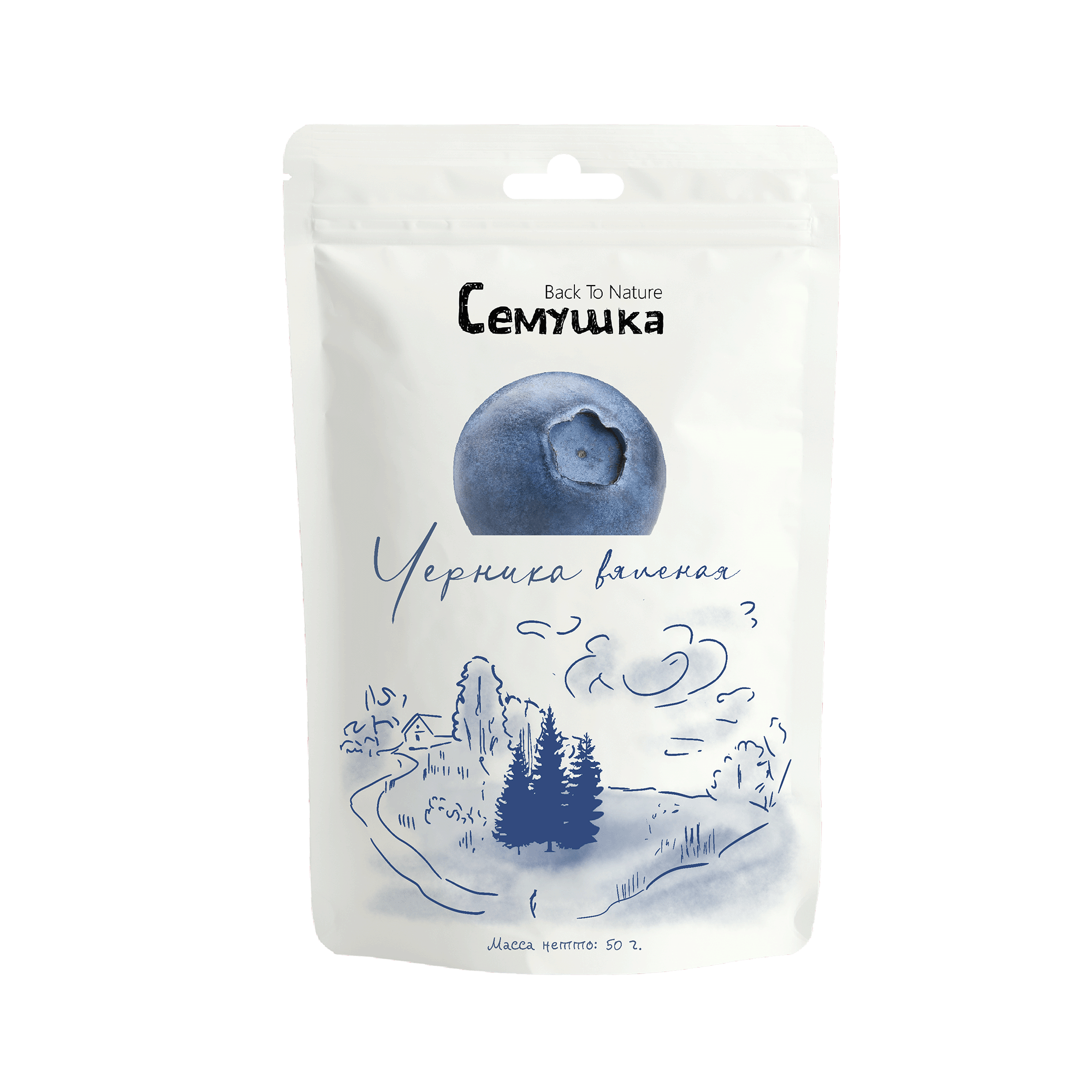 Черника вяленая "СЕМУШКА"