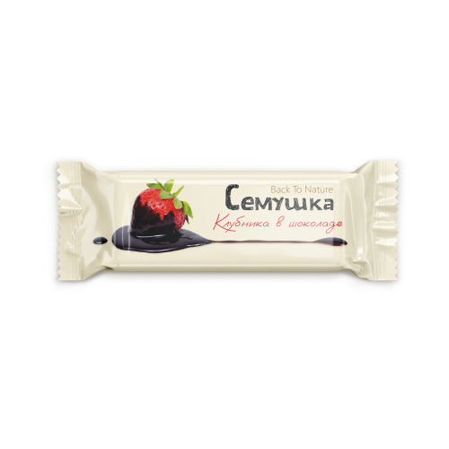 Пастила из клубники в шоколадной глазури
